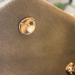 SAINT LAURENT Loulou Puffer Mini Quilted Canvas Shoulder Bag