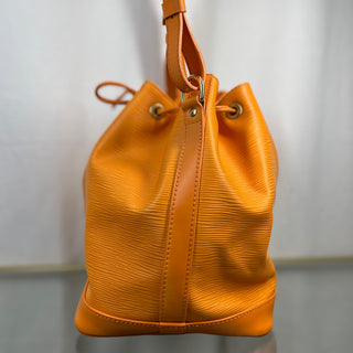 LOUIS VUITTON Petit Noe Mandarin Epi Leather Vintage Bucket Bag