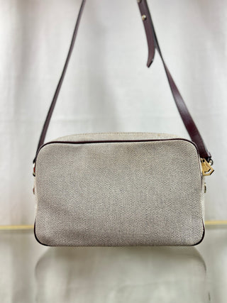 GIVENCHY Bond Beige Canvas Crossbody