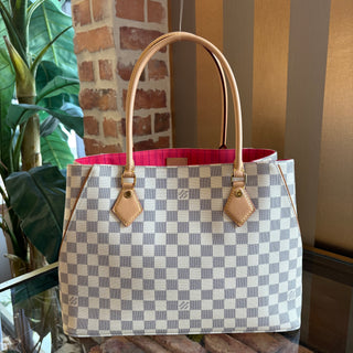 LOUIS VUITTON Damier Azur Calvi Tote