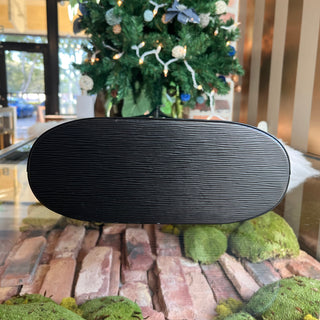 LOUIS VUITTON Verseau Black Epi Leather Shoulder Bag