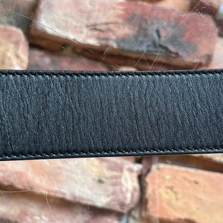 GUCCI GG Marmont Wide Black Leather Belt SZ 85/34