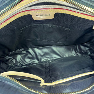 MZWALLACE Crosby Lock Large Black Nylon Quilted Crossbody Bag