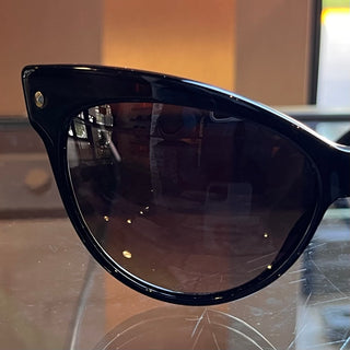 DIOR Collection "Les Marquises" 29AHA Black Acetate Cat Eye Sunglasses