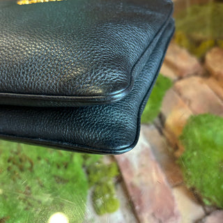 PRADA Vitello Phenix Double Zip Crossbody