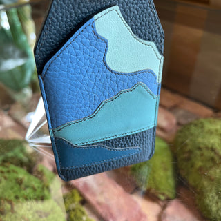 HERMÈS Endless Road Bleu de Prusse Togo, Swift & Clemence Calfskin Leather Luggage Tag
