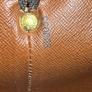 LOUIS VUITTON Drouot Brown Monogram Canvas Crossbody Bag