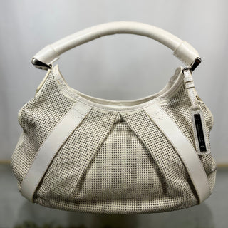 BURBERRY Prorsum Phoebe Studded White Hobo Bag