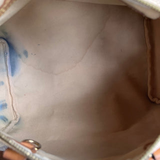 LOUIS VUITTON Speedy 30 Damier Azur Canvas Satchel