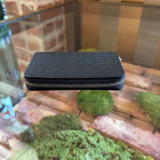 LOUIS VUITTON Black Taiga Wallet
