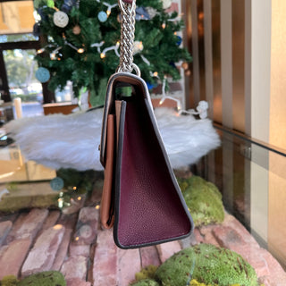 LOUIS VUITTON MyLockMe Chain BB Bicolor Leather Crossbody bag