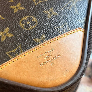 LOUIS VUITTON Pegase 55 Brown Monogram Canvas Rolling Luggage