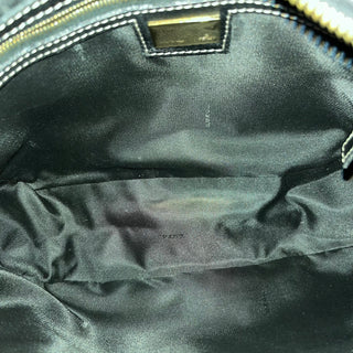 FENDI Canvas Zucca Print Crossbody Black