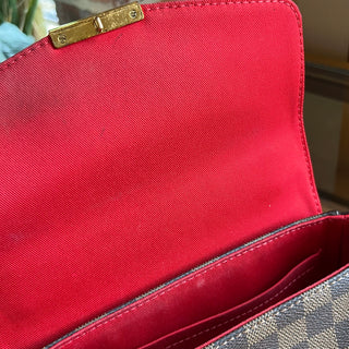 LOUIS VUITTON Croisette Damier Ebene Top Handle Bag