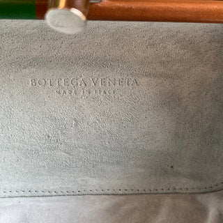 BOTTEGA VENETA The Knot Black Fabric Clutch
