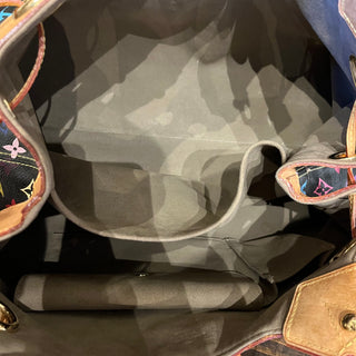 LOUIS VUITTON Ursula Black Monogram Multicolore Canvas Bag