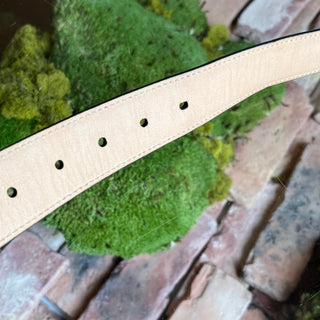 VERSACE Purple Medusa Head Baroque Buckle Belt SZ100/40(XL)