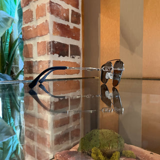 FENDI FE40079U 16A Metal Aviator Sunglasses