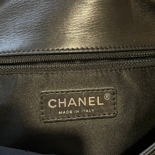 CHANEL Black Python Ultimate Stitch Flap Shoulder Bag