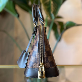 LOUIS VUITTON Damier Ebene Alma BB