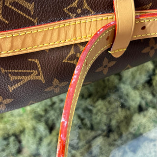 LOUIS VUITTON CarryAll MM Brown Monogram Hobo Bag