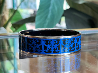 HERMES Emaille-Armreif Breite 65 Wide Enamel Bangle