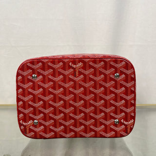 GOYARD Goyardine Muse Red Vanity Case