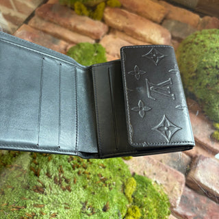 LOUIS VUITTON LV Monogram Leather Elise Wallet