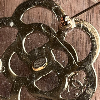 CHANEL Camellia 2019 Transparent Resin Crystal Pearl Brooch