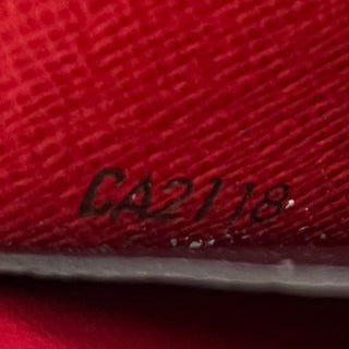 LOUIS VUITTON Coquelicot LV Monogram Canvas Emilie Wallet