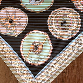 HERMES Belles De Mexique Plisse Silk Scarf