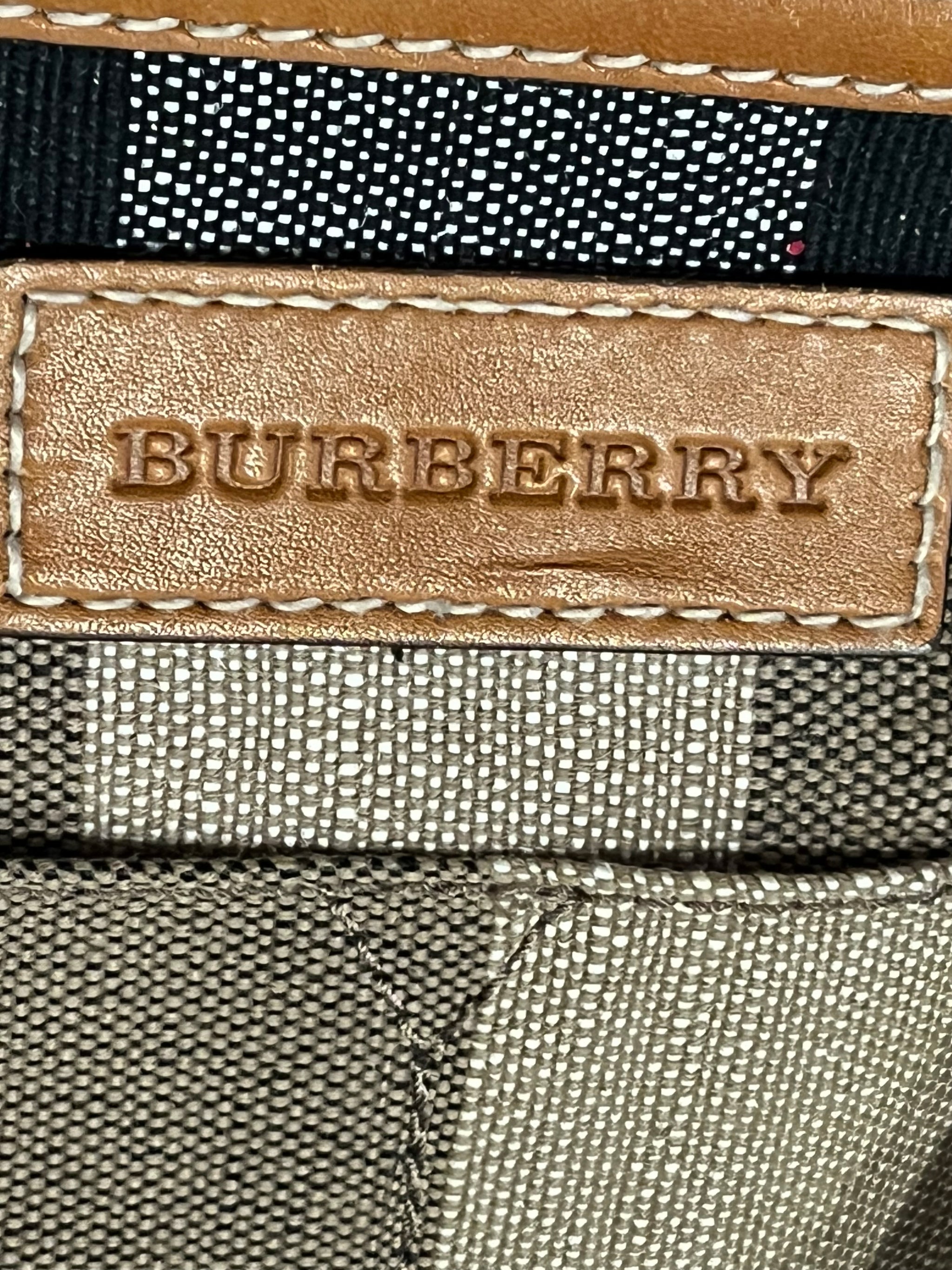 Burberry Housecheck Ashby Medium Bucket Bag