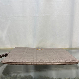 CHRISTIAN DIOR Medium Caro Daily Taupe Pouch