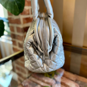 CHANEL Silver Cocoon Frame Bag TS3206