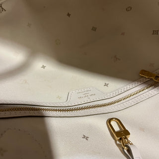 LOUIS VUITTON Neverfull MM Sunset Kaki Spring in the City Monogram Canvas Tote