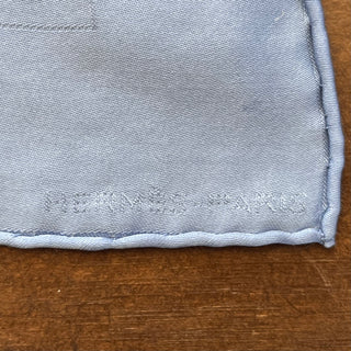 HERMES Seychelles Faconnee Grand H Pocket Square