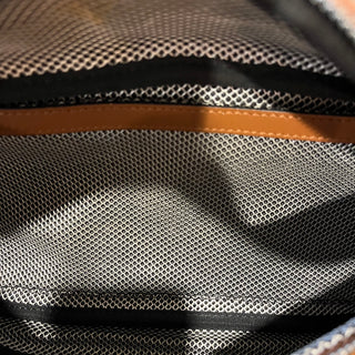 MCM Tan Visetos Monogram Canvas Belt Bag