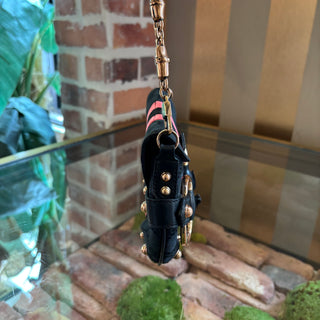 GUCCI Horsebit Mini Baguette Shoulder Bag