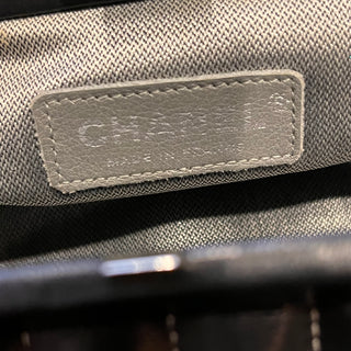 CHANEL Mademoiselle Lambskin Vertical Quilted Clutch