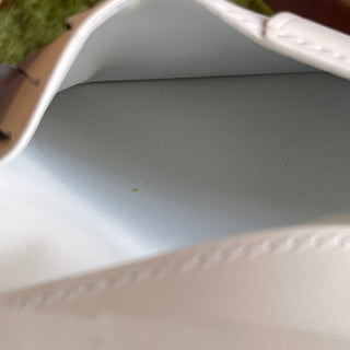 LOUIS VUITTON Monogram White Shadow Calfskin Leather Pocket Organizer