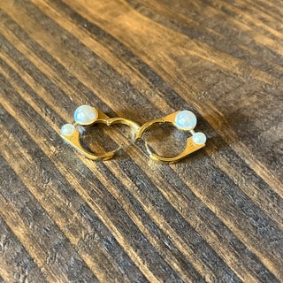 CHRISTIAN DIOR Small Dior Tribales New Look Earrings