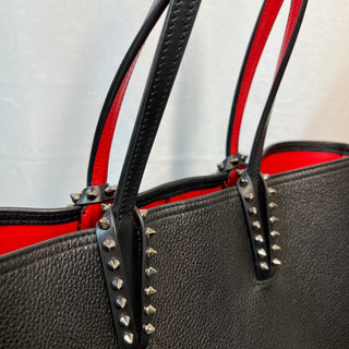 CHRISTIAN LOUBOUTIN Cabata Small Black Tote