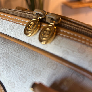GUCCI Vintage Micro GG Monogram Handle Bag