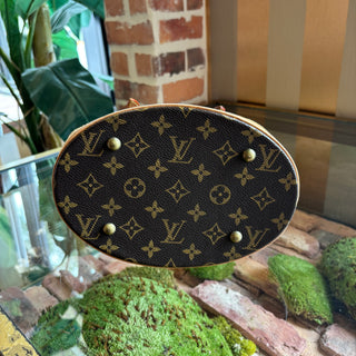 LOUIS VUITTON Vintage Petite Bucket w/Pouch
