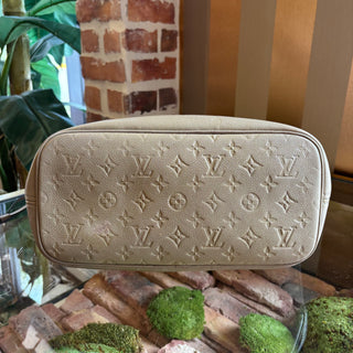 LOUIS VUITTON Neverfull MM Empriente Turtledove Tote No Pouch Entrupy
