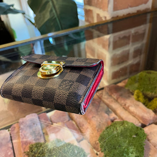 LOUIS VUITTON Koala Damier Ebene Canvas Wallet