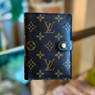 LOUIS VUITTON Agenda Cover Small Ring Monogram