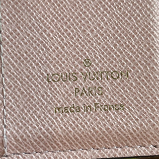 LOUIS VUITTON Zoe Brown Pink Monogram Canvas Compact Wallet