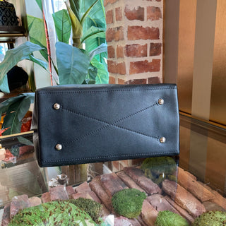 LOUIS VUITTON Carmel Black Mahina Leather Hobo Bag