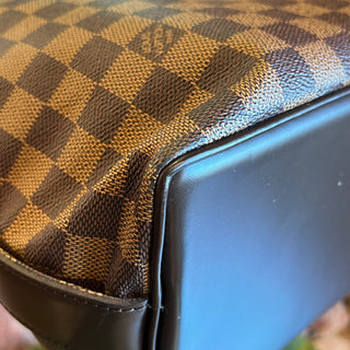 LOUIS VUITTON Chelsea Brown Damier Ebene Canvas Tote Bag